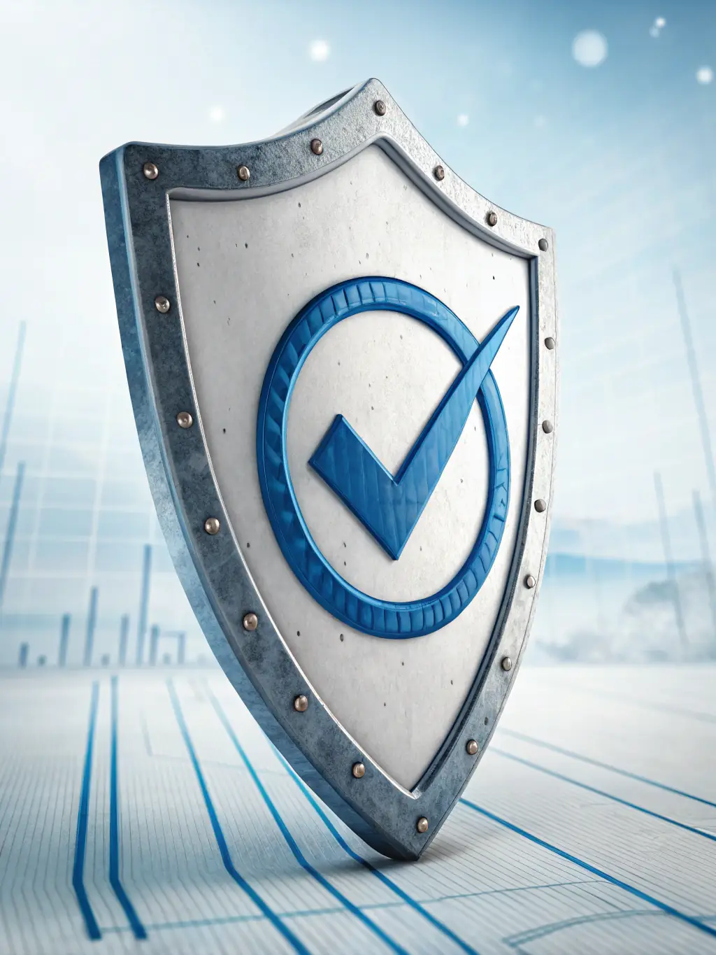 A professional graphic representing insurance coverage, possibly showing a shield or a document with a company logo, symbolizing the protection and security offered by Atlanta Fiber Optic.